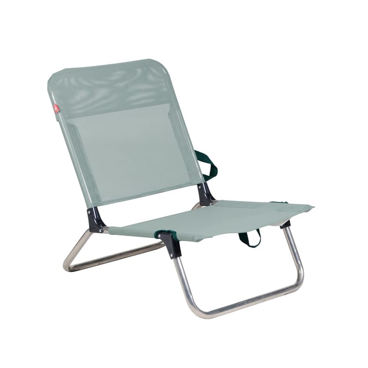 Chaise longue Quick - Sage green-support en aluminium - Fiam